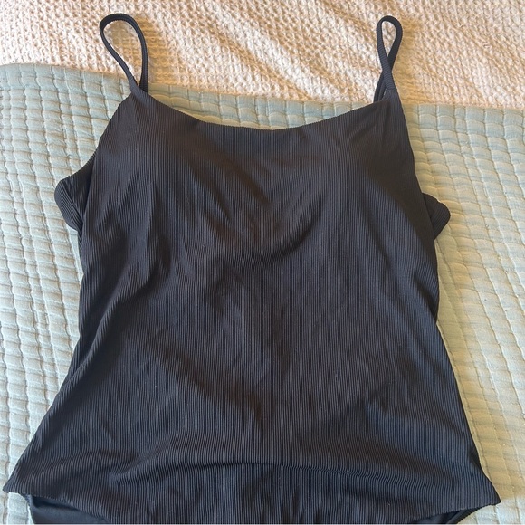 Aerie Ribbed Tie Back One Piece Swimsuit Size XXL - Picture 8 of 9